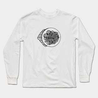 Bowl of Pasta Long Sleeve T-Shirt